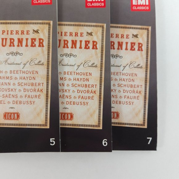 Pierre Fournier - ICON The Aristocrat of Cellists 7-CD EMI Boxset - Picture 12 of 12